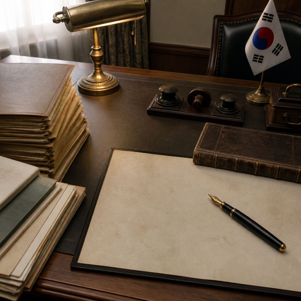 본사 서류 업무